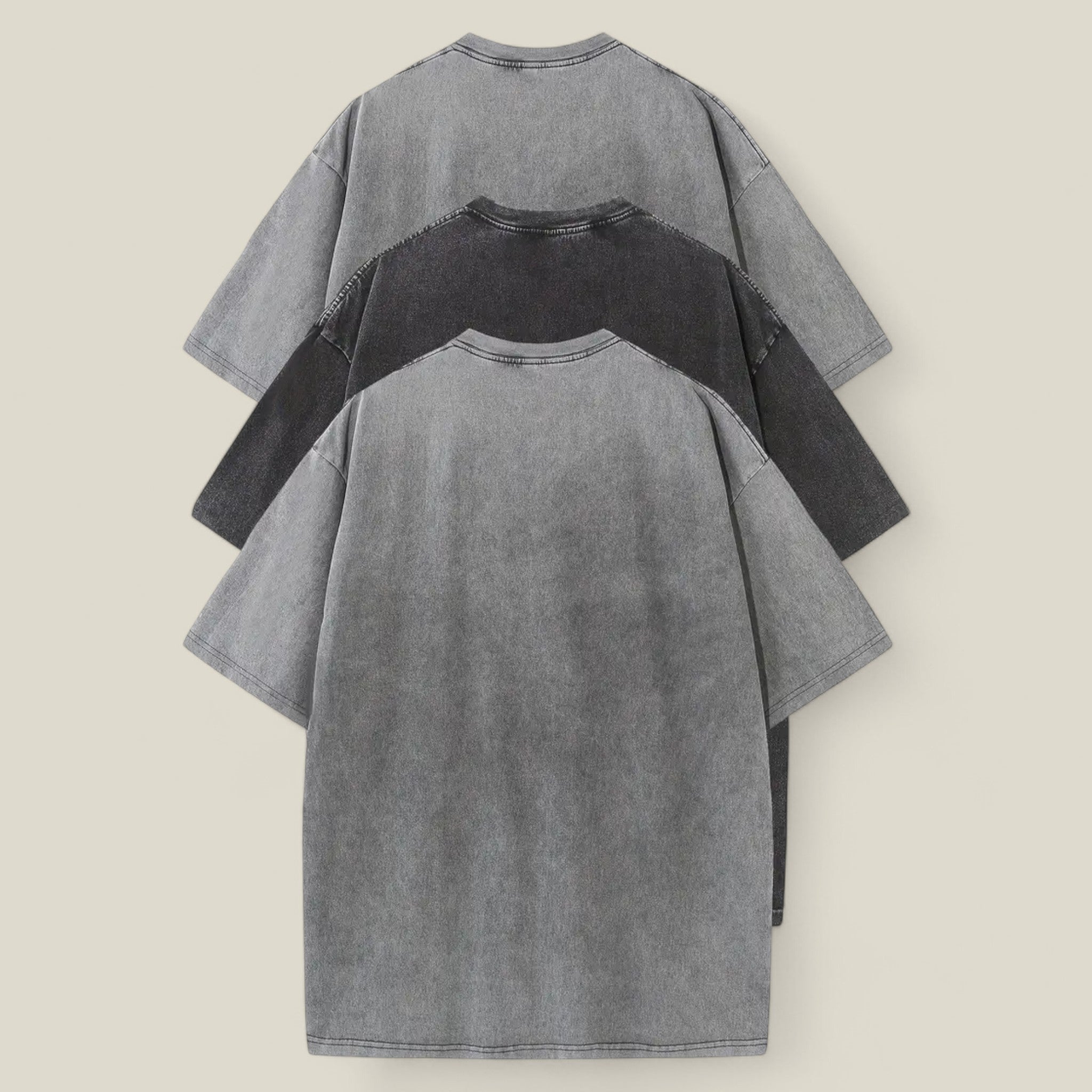 Alex | Ensemble de 3 T-shirts en coton – Confort d'été