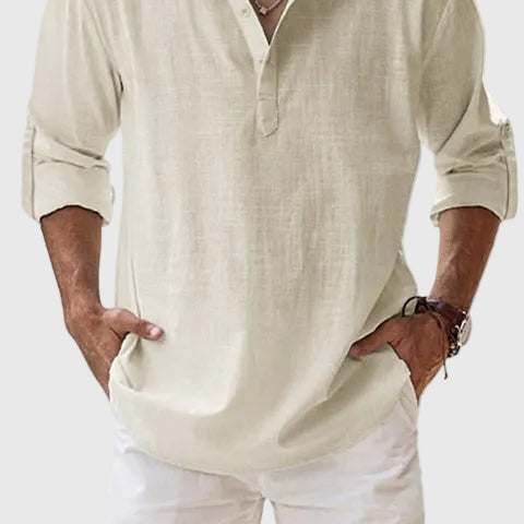 Men's Effortless Breezy Casual Shirt