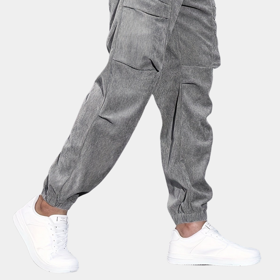 Men's Raven Corduroy Cargo Pants - Durable, Versatile Everyday Wear