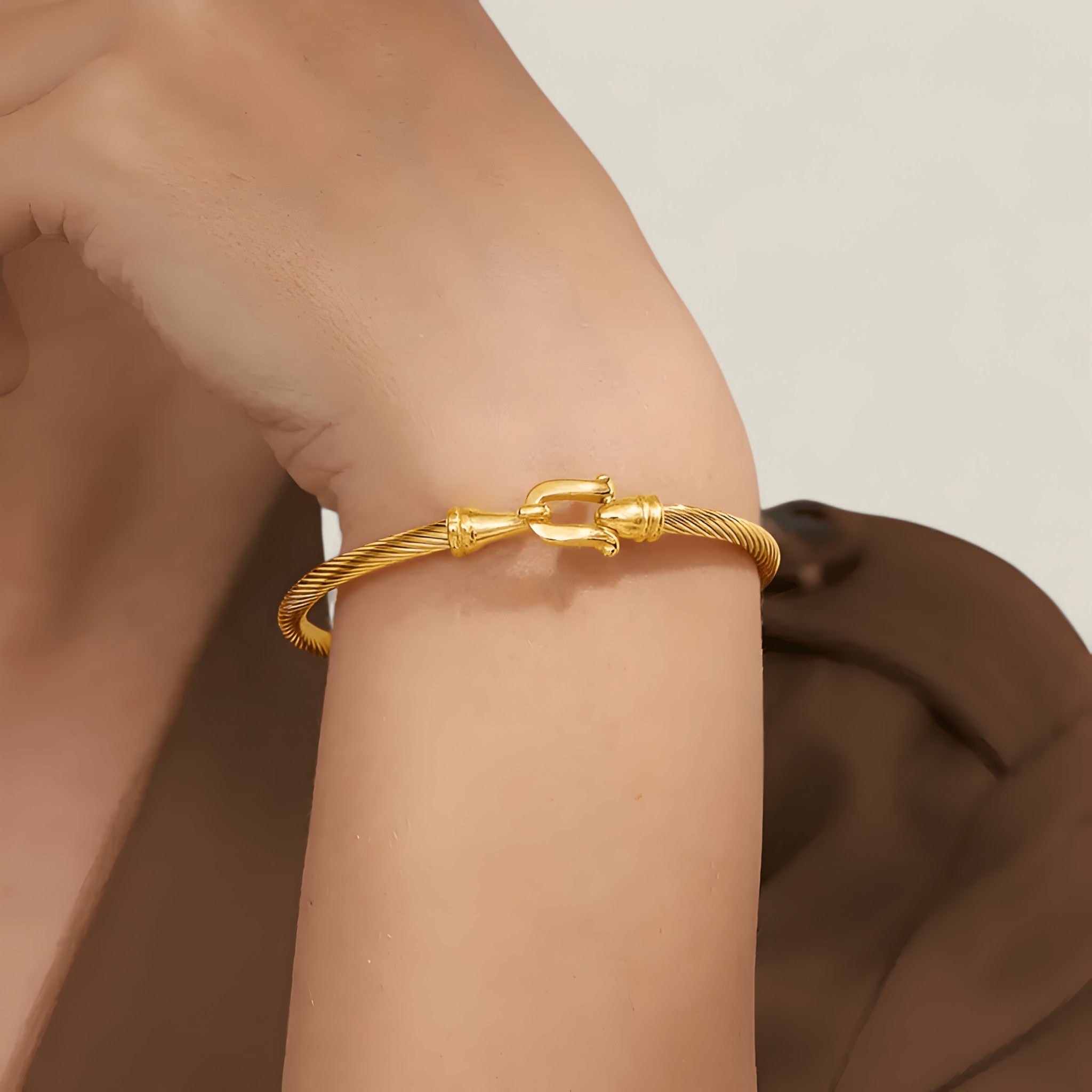 Natalie | Bracelet de poignet Fashionista - Or
