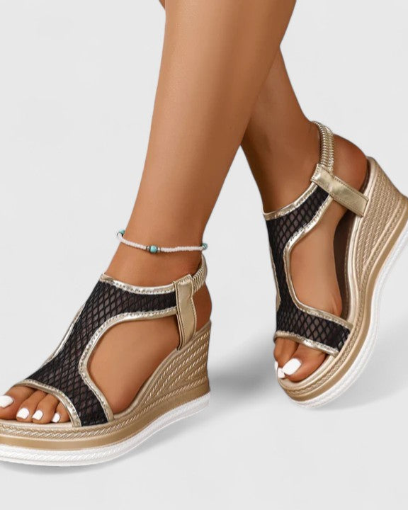 Ainsley Wedge Lift Sandals - Elevate Your Step in Style | Cow Clothing