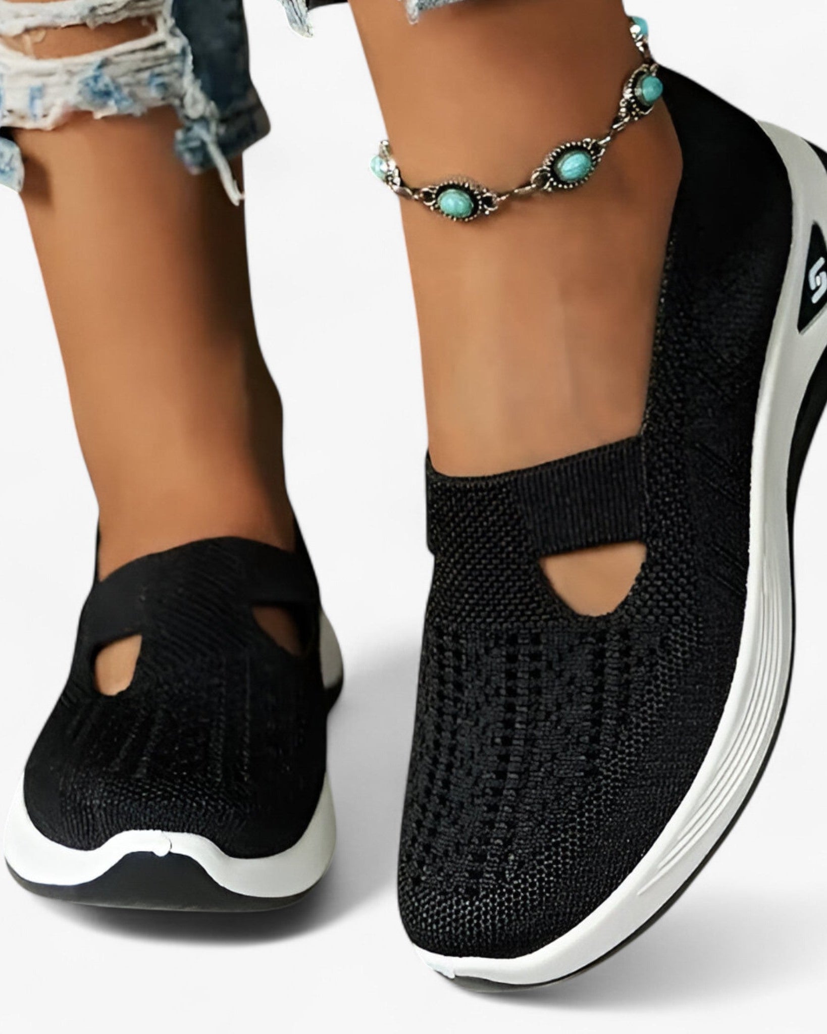 Clare | Bløde sko – Letvægts og støddæmpende - Sort - shoes - {{ product_tags }