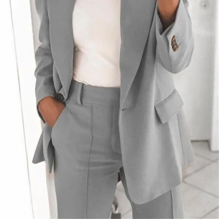 Elegant Two-Piece Office Suit for Women | Formal Workwear