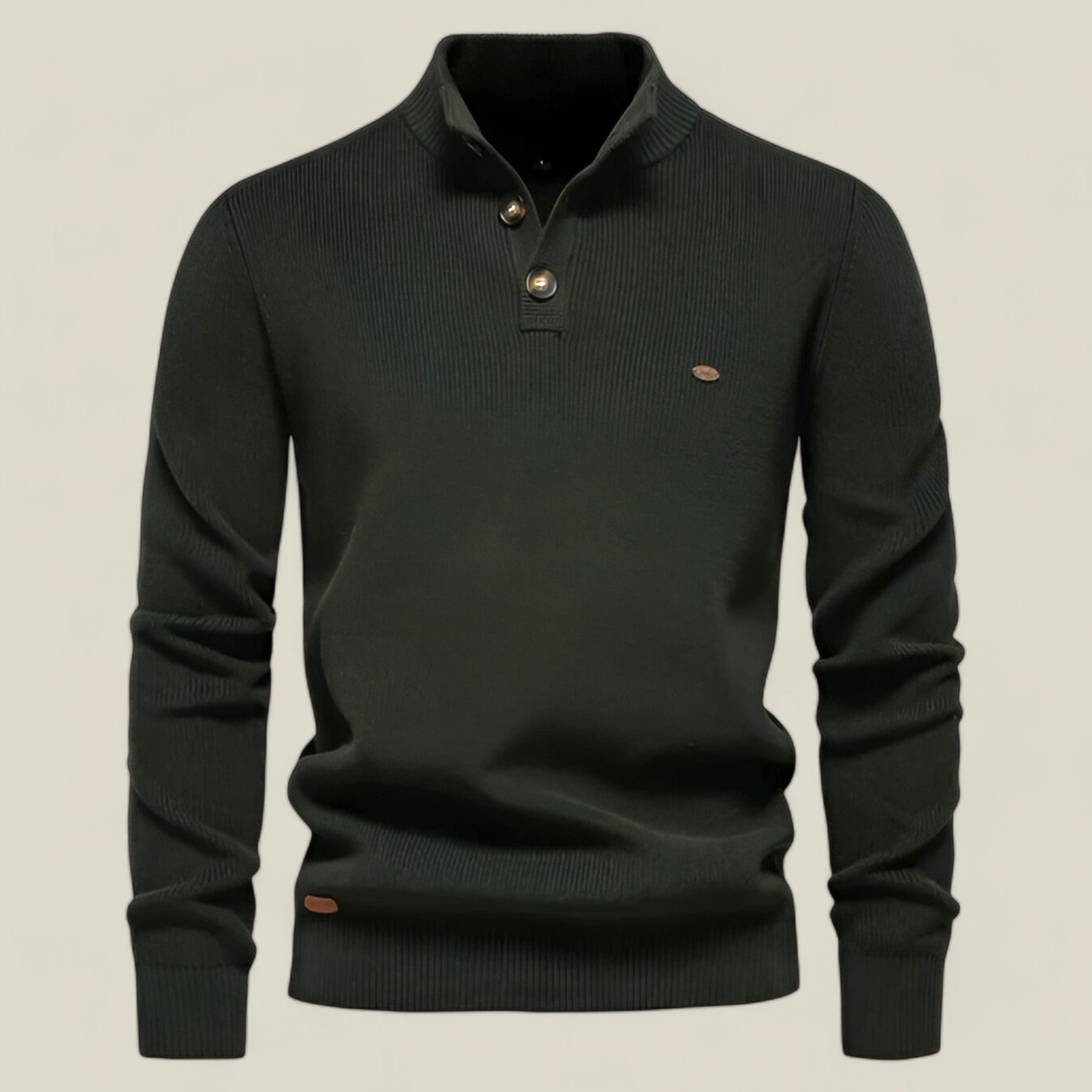 Finn | Pull à col montant - Tricot de qualité pour le confort d'hiver