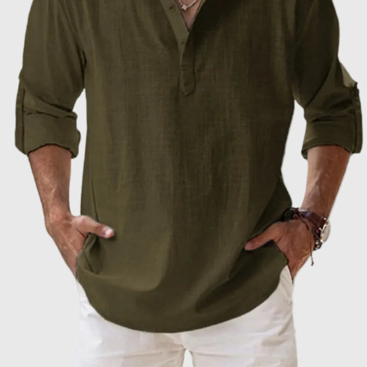 Men's Vince Breathable Shirt – Effortless Comfort & Everyday Style