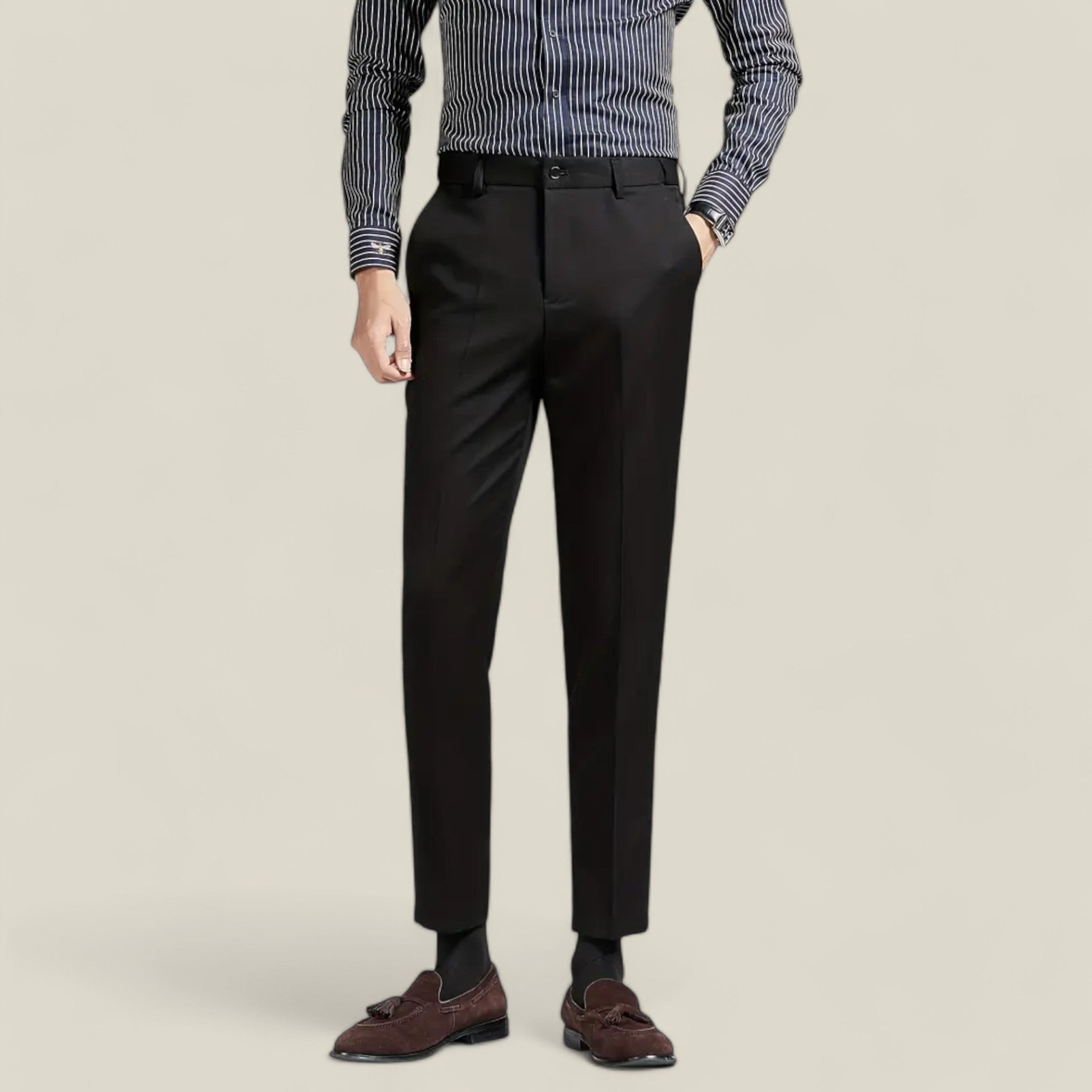Allen | Shorts Unis pour Hommes – Décontractées & Stylées