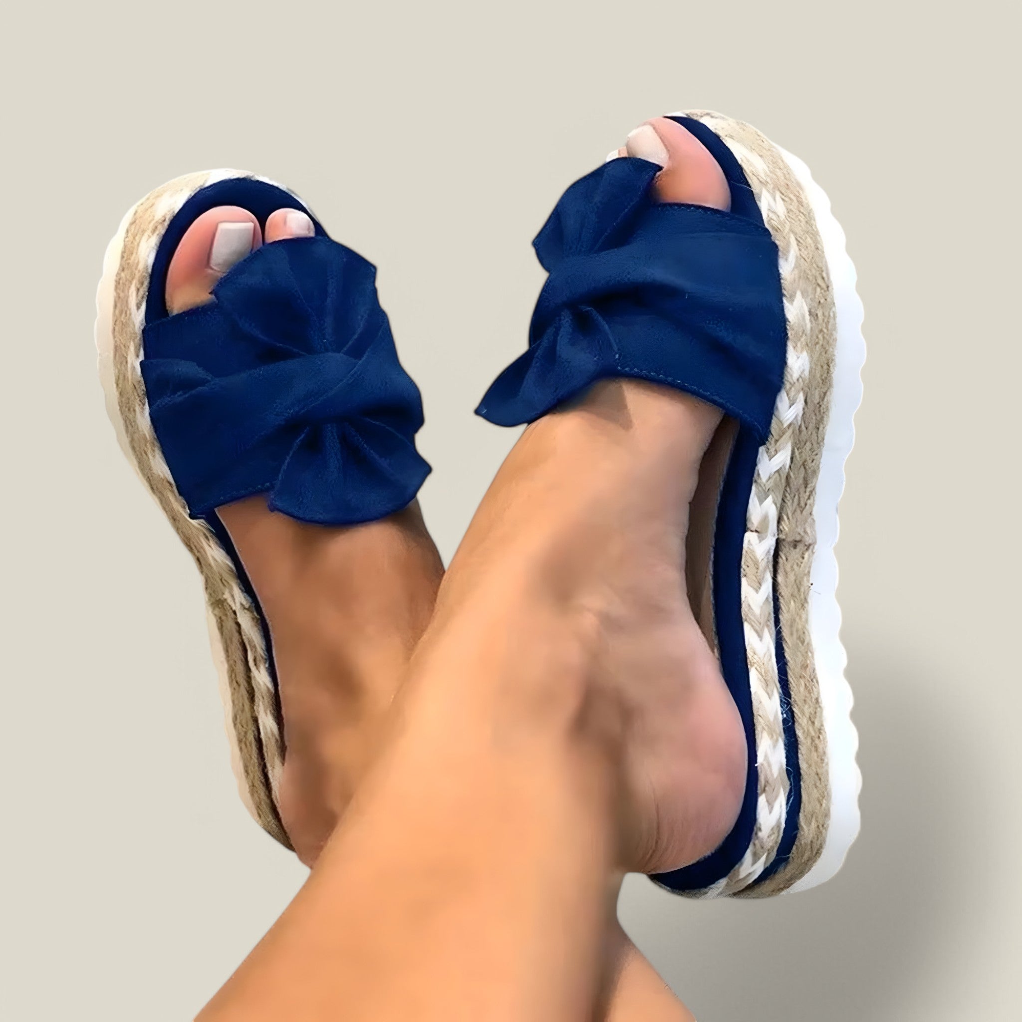Jane | Sandales à nœud papillon - Chic et confortable