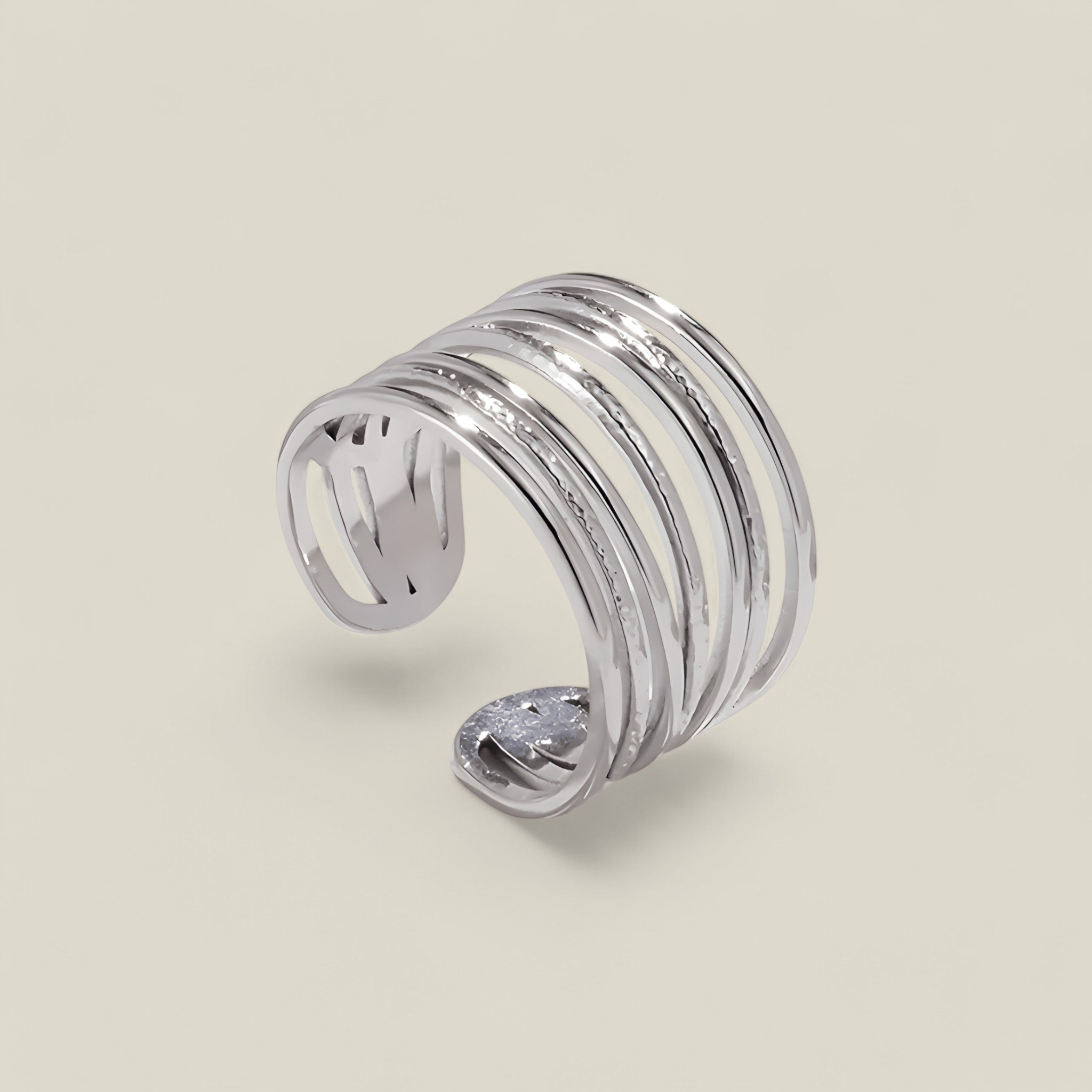 Lillian | Bague à cascade élégante