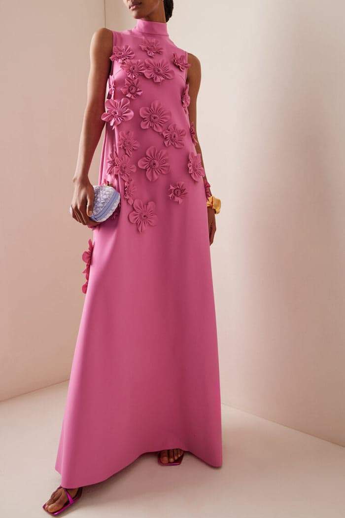 Adeline Blossom Elegance Maxi Dress