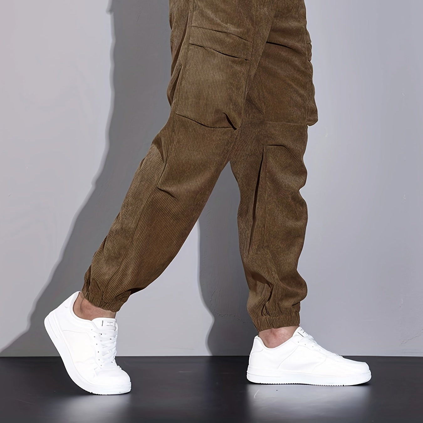 Raven Corduroy Cargo Pants - Durable, Versatile Everyday Wear