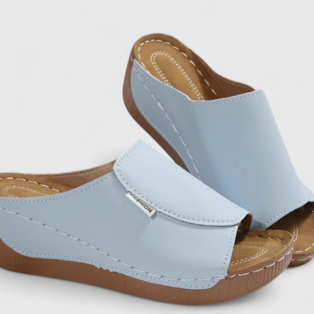 Women's Olivia Soft Platform Sandals - Cushioned Comfort & Elevated