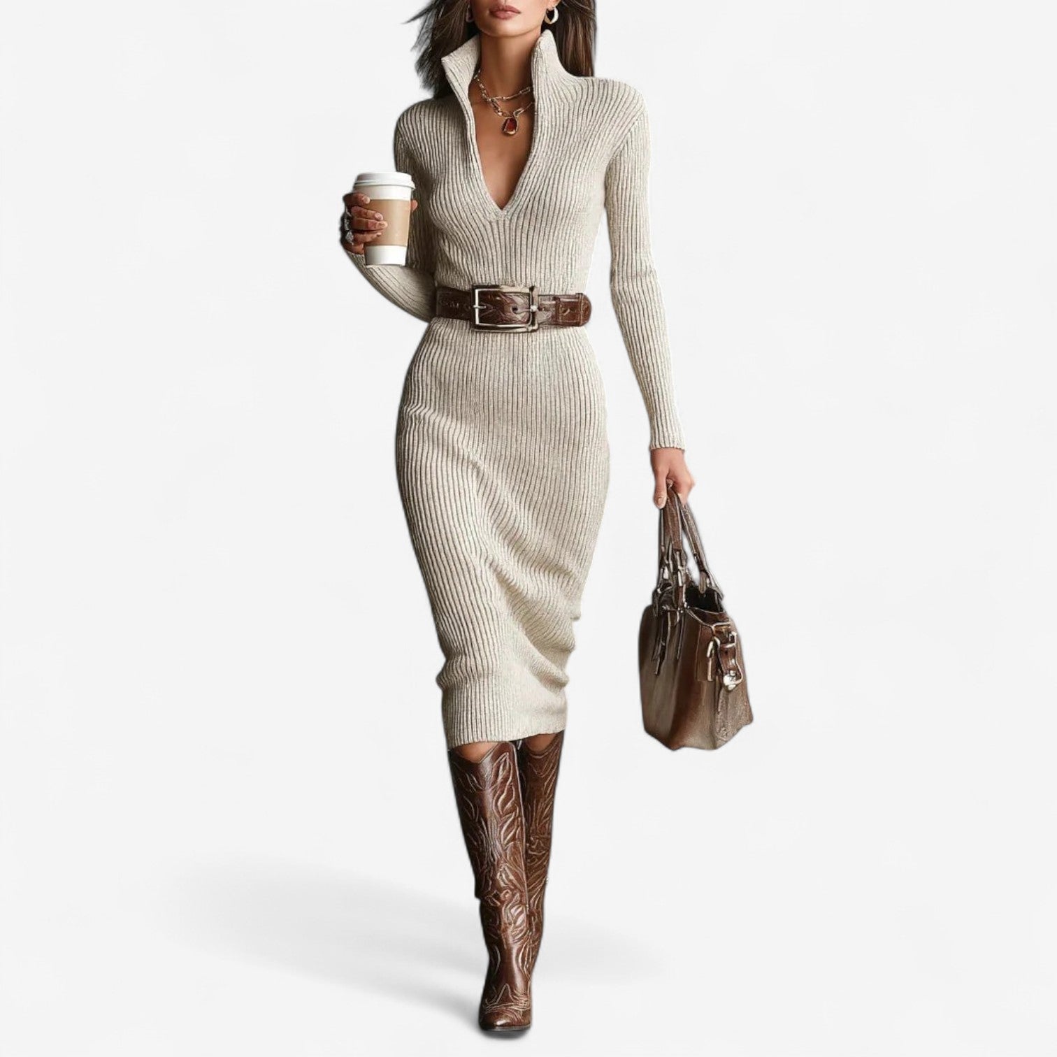 Meja | Ribbed dress – sleek and comfortable