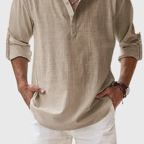 Men's Effortless Breezy Casual Shirt