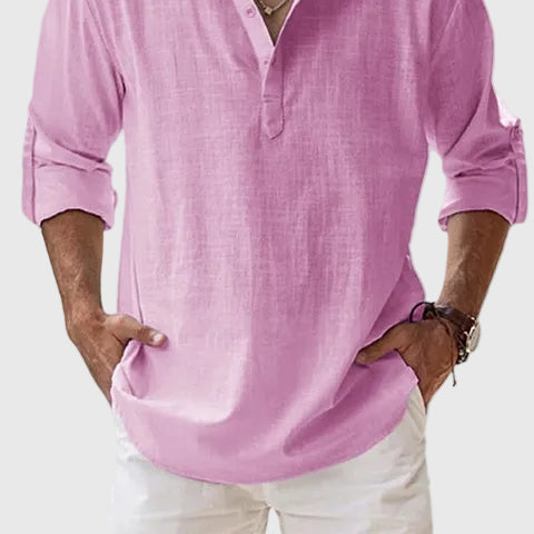 Men's Effortless Breezy Casual Shirt