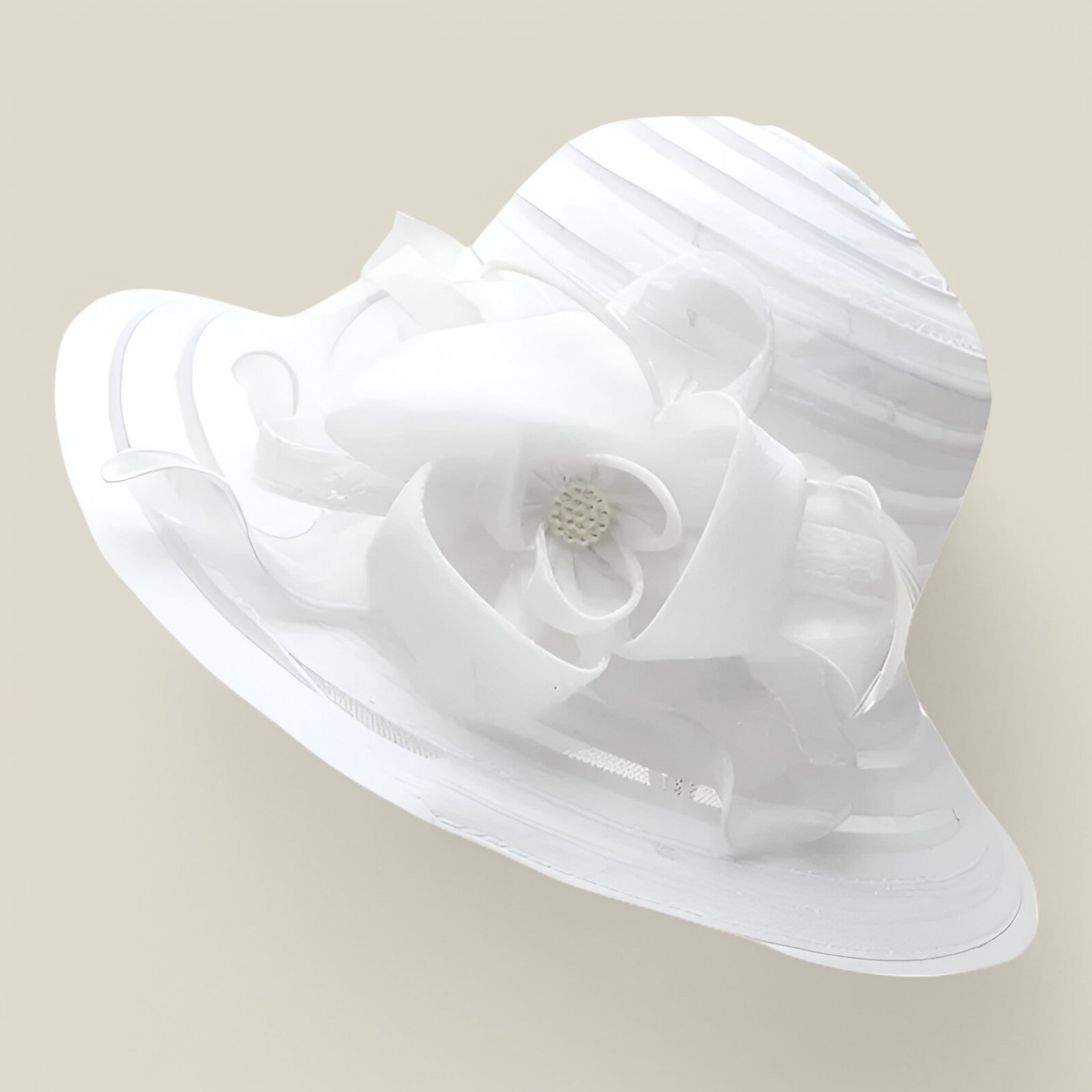 Élégance | Chapeau de soleil en organza pour dames