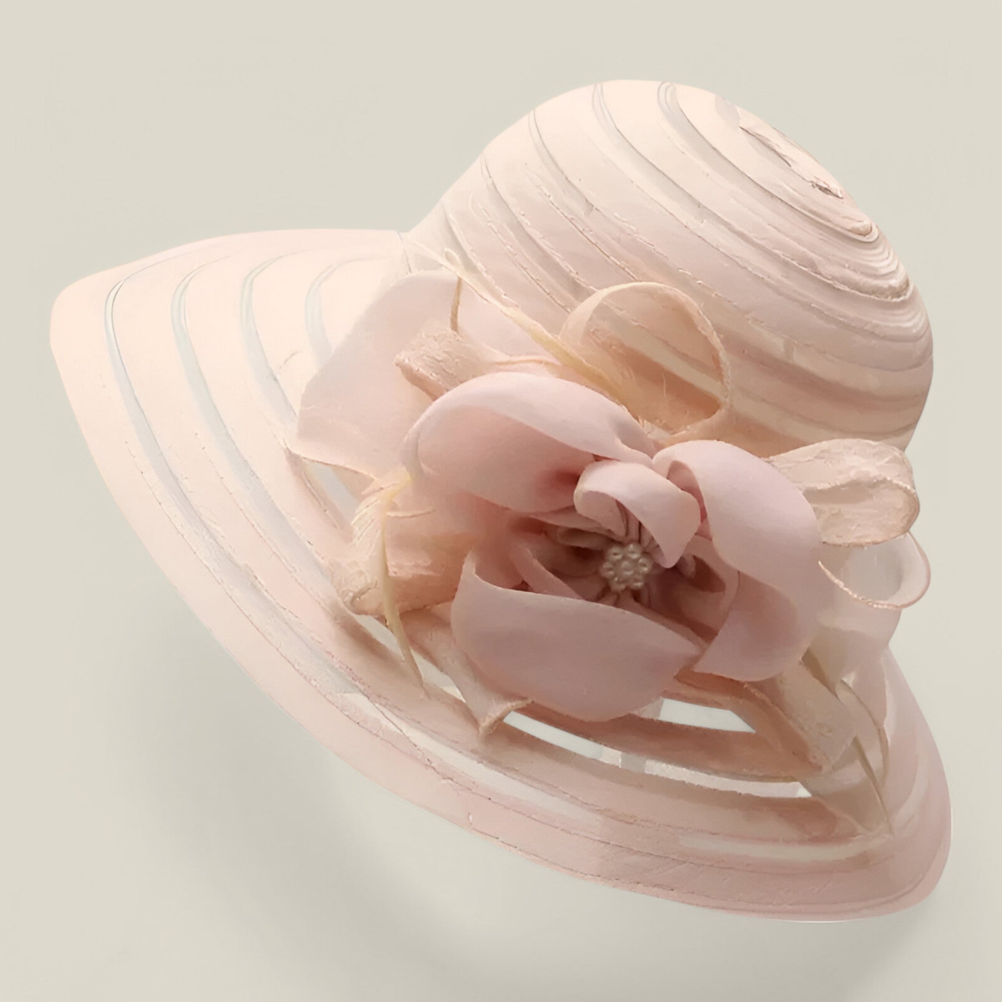 Élégance | Chapeau de soleil en organza pour dames
