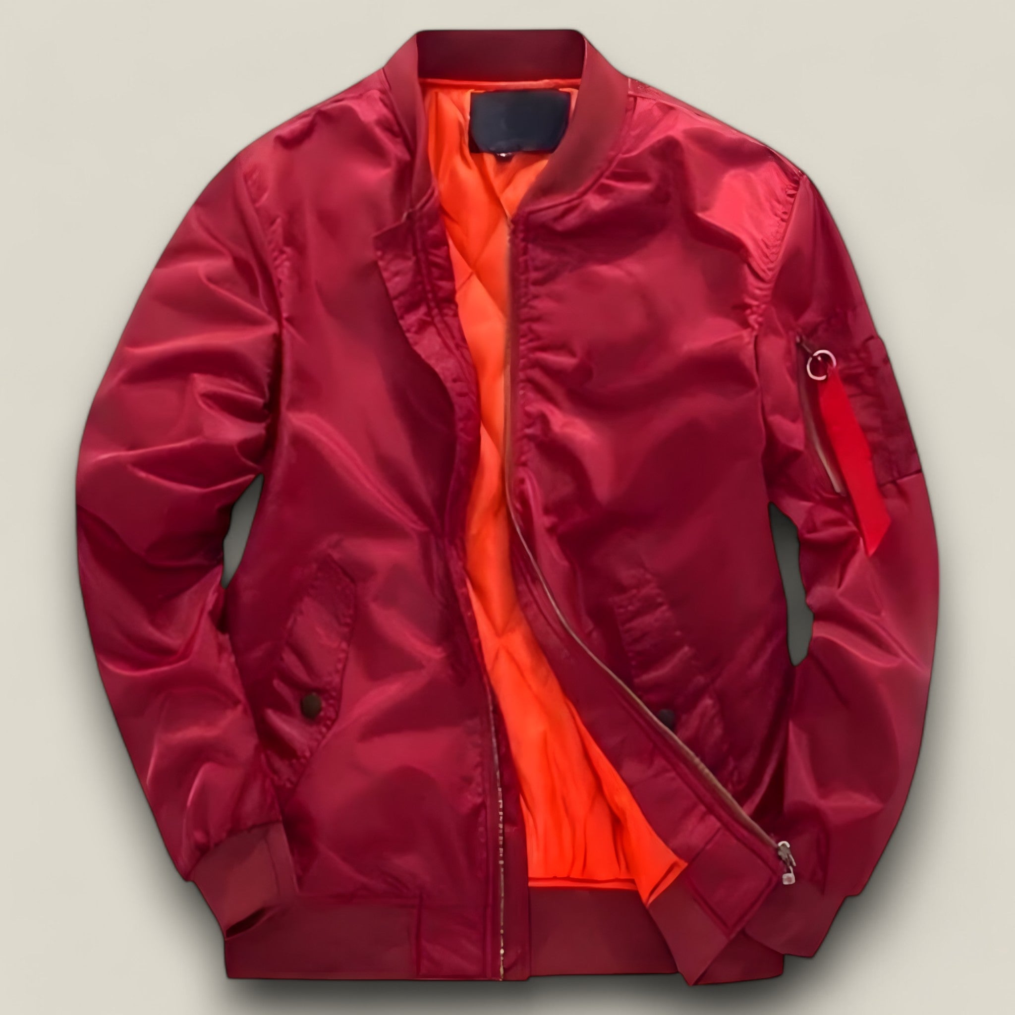 Logan | Veste bomber pilote - Chaleur militaire pour l'automne et l'hiver