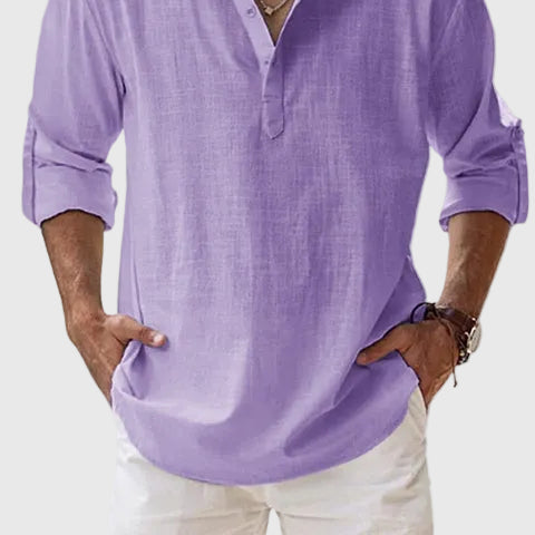 Men's Effortless Breezy Casual Shirt