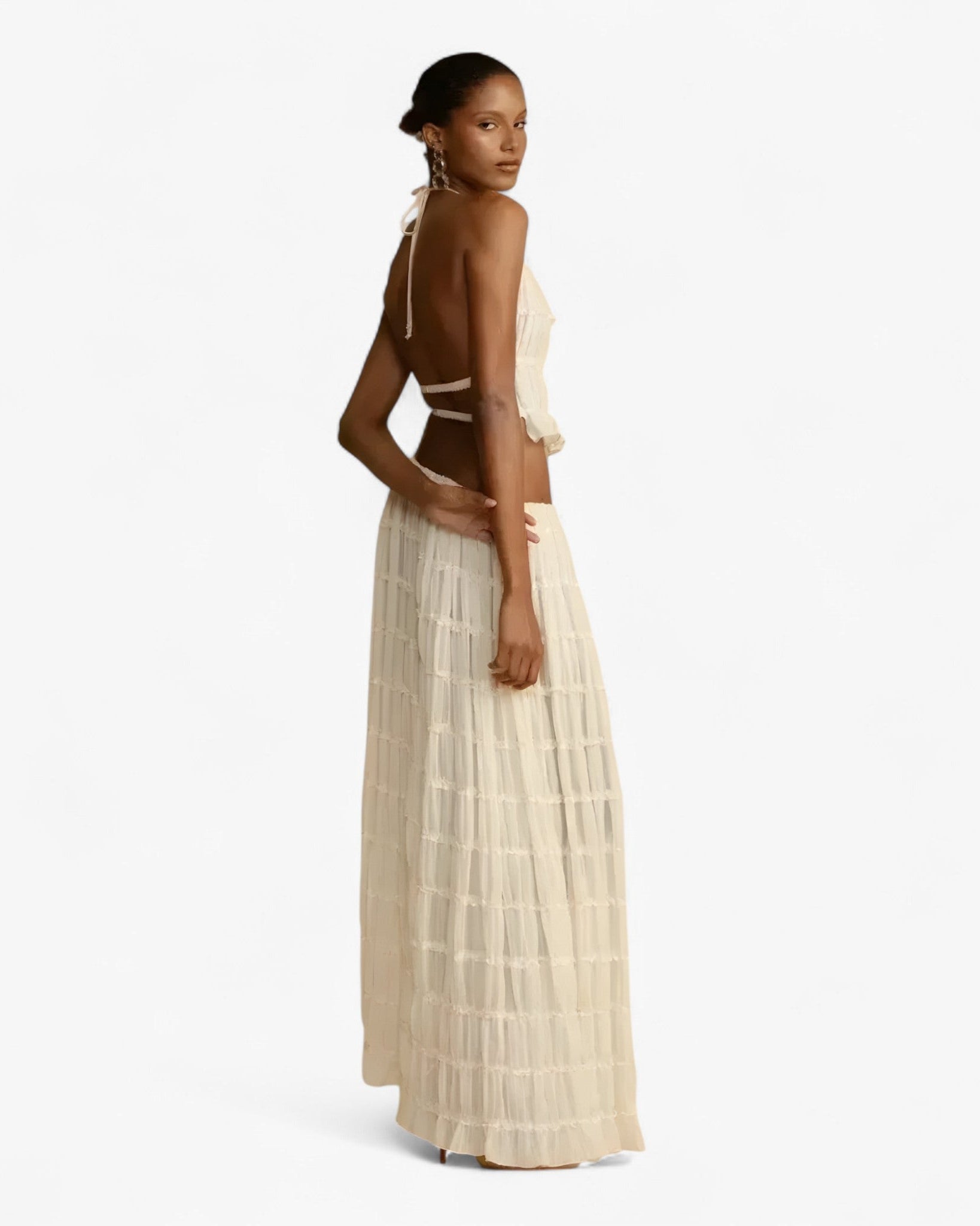 Freya - Sæt plisseret uden ryg - - women's fashion - {{ product_tags }