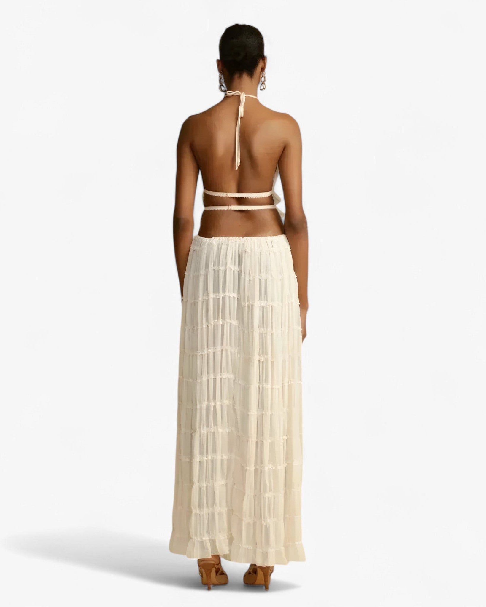 Freya - Sæt plisseret uden ryg - - women's fashion - {{ product_tags }