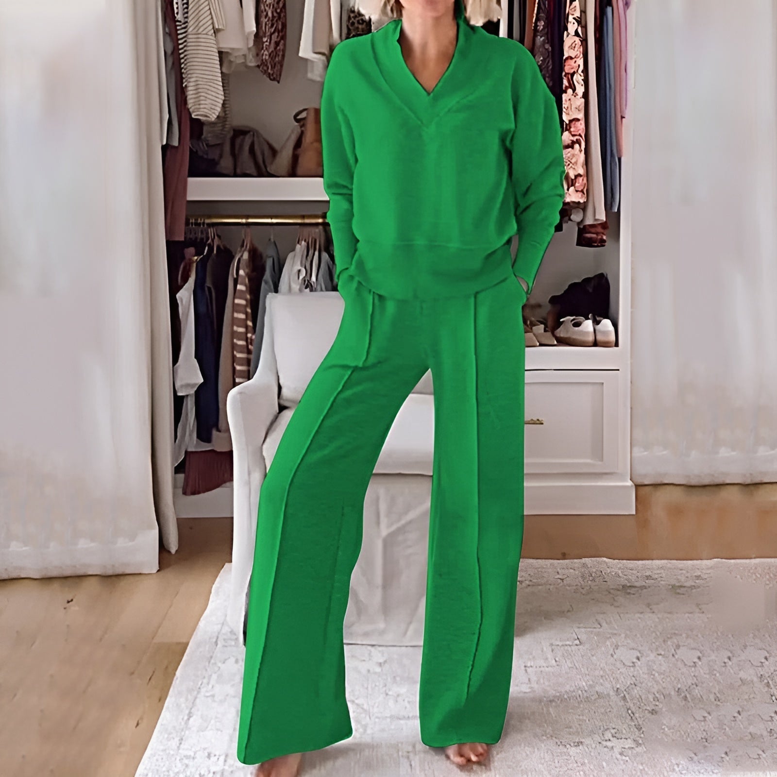 Women's Day Comfort Two-Piece Tracksuit