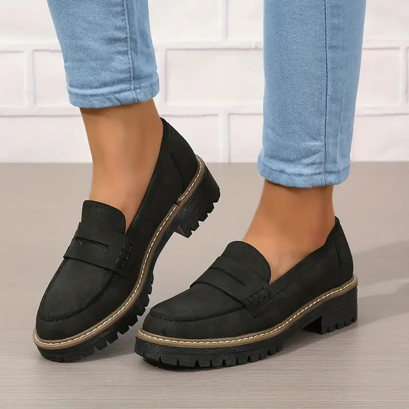 Women's Soft Slip-On Moccasins - Lace-Free Comfort