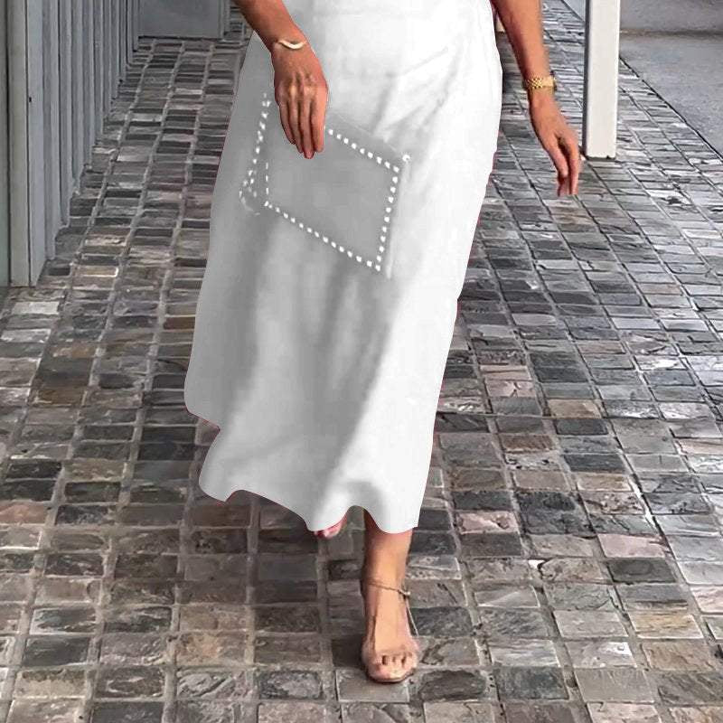 Amelie™ Timeless Puff-Sleeve Dress - Effortless Elegance for Any Occasion