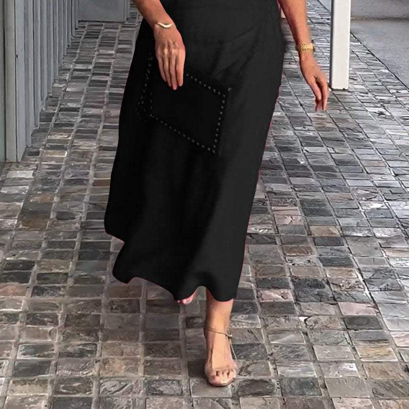 Amelie™ Timeless Puff-Sleeve Dress - Effortless Elegance for Any Occasion
