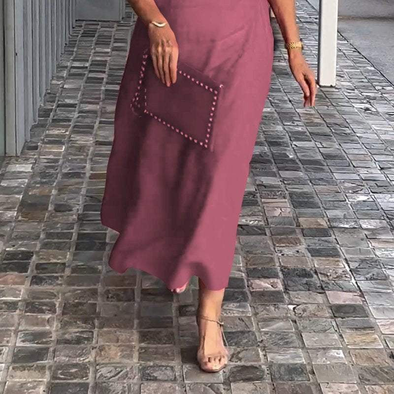 Amelie™ Timeless Puff-Sleeve Dress - Effortless Elegance for Any Occasion