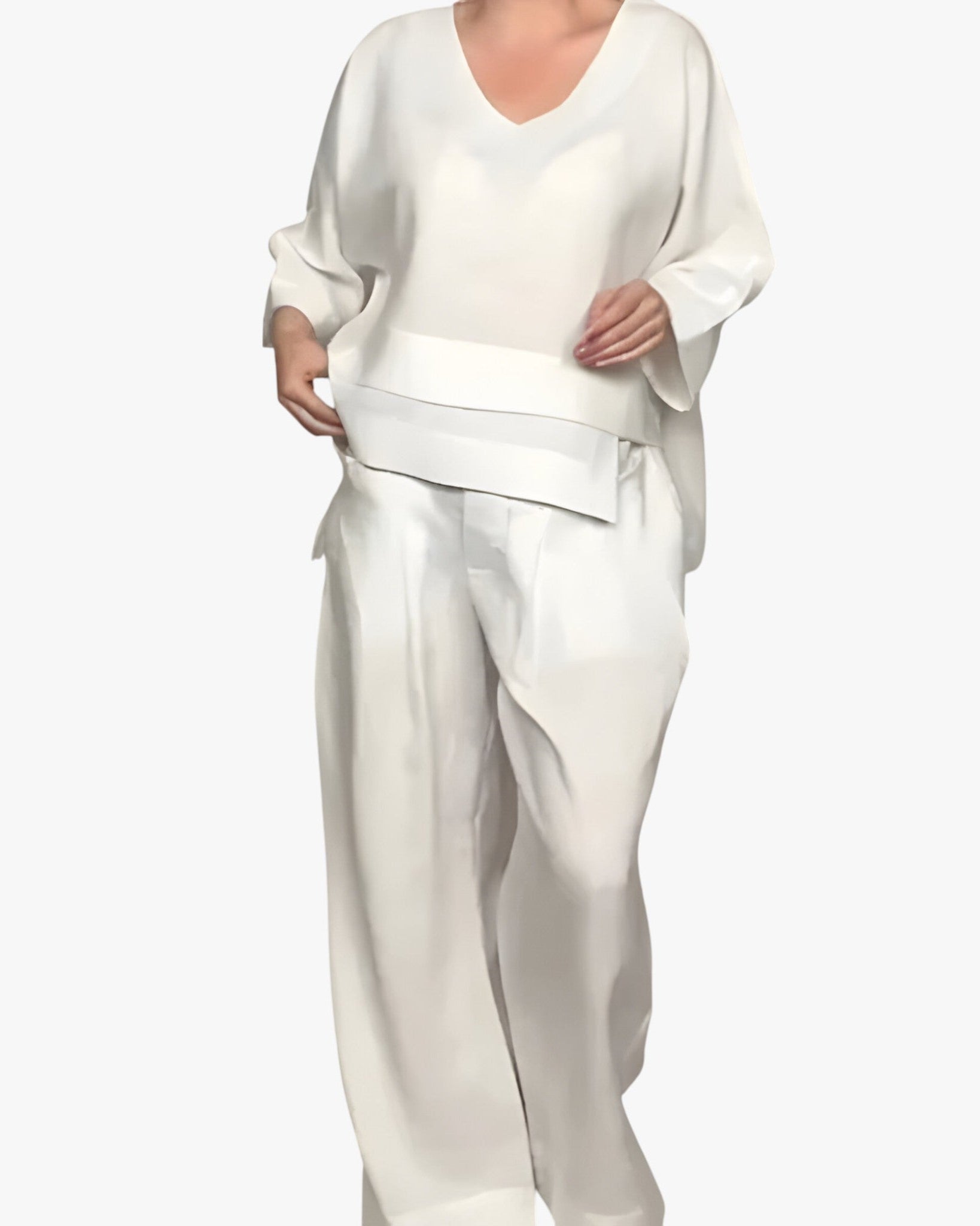 Heidi | Linnedsæt til kvinder - Hvid - women's fashion - {{ product_tags }