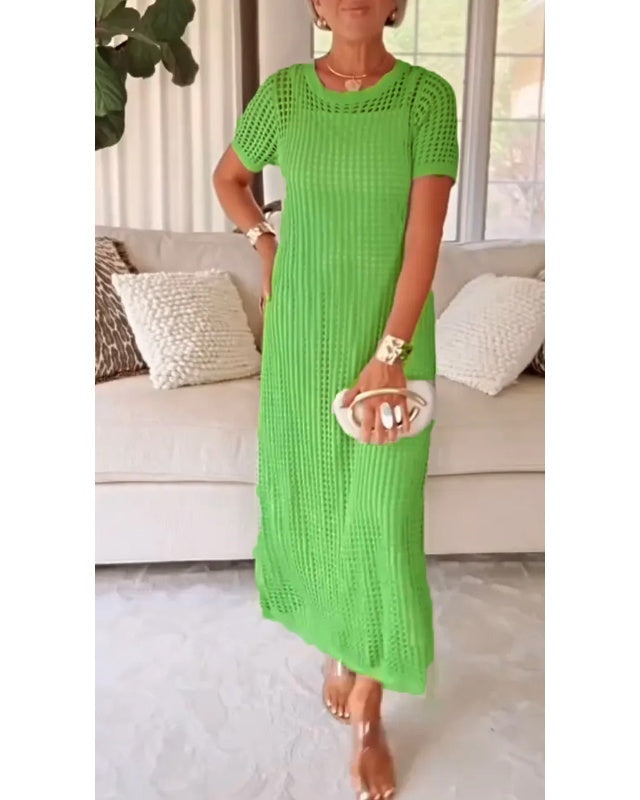 Bethany™ Cut-Out Long Maxi Dress with Free Inner Dress