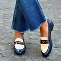 Women's Elegant Two-Tone Loafer