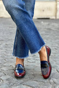 Women's Gleaming Tri-Color Loafer