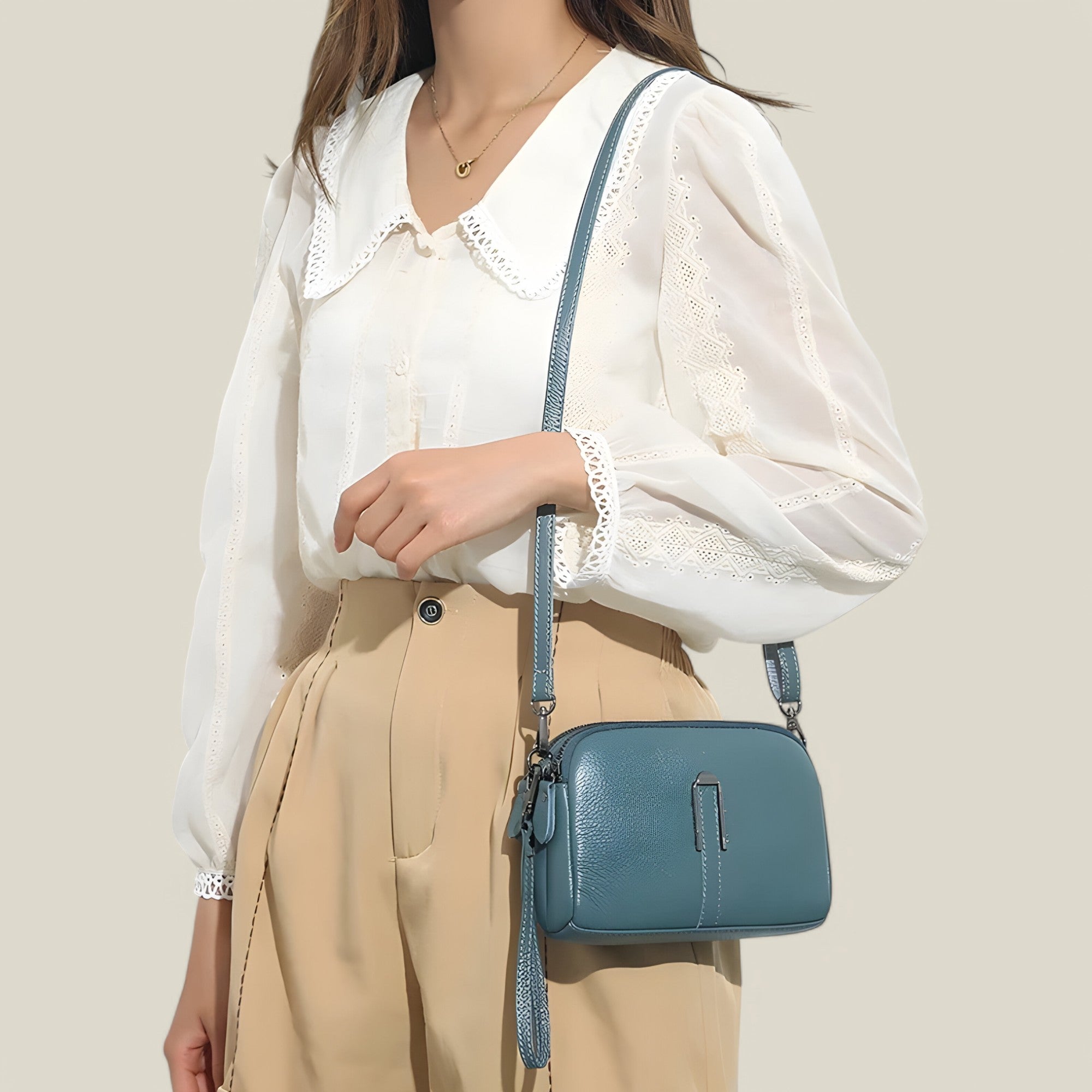 Noélie | Sac à main solide - Luxe discret et moderne