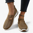 Clare | Bløde sko – Letvægts og støddæmpende - Brun - shoes - {{ product_tags }