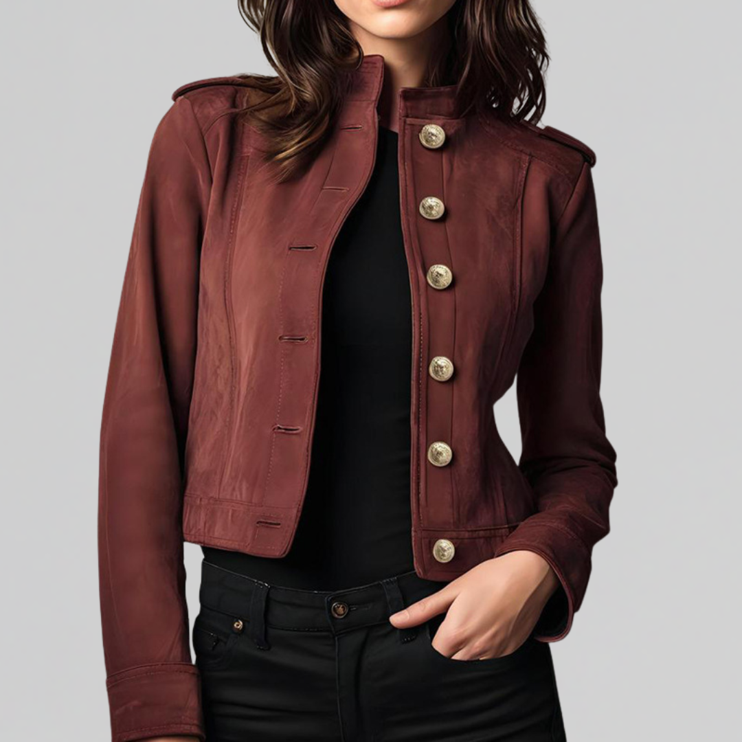 Bianca | Tailored Button-Front Jacket
