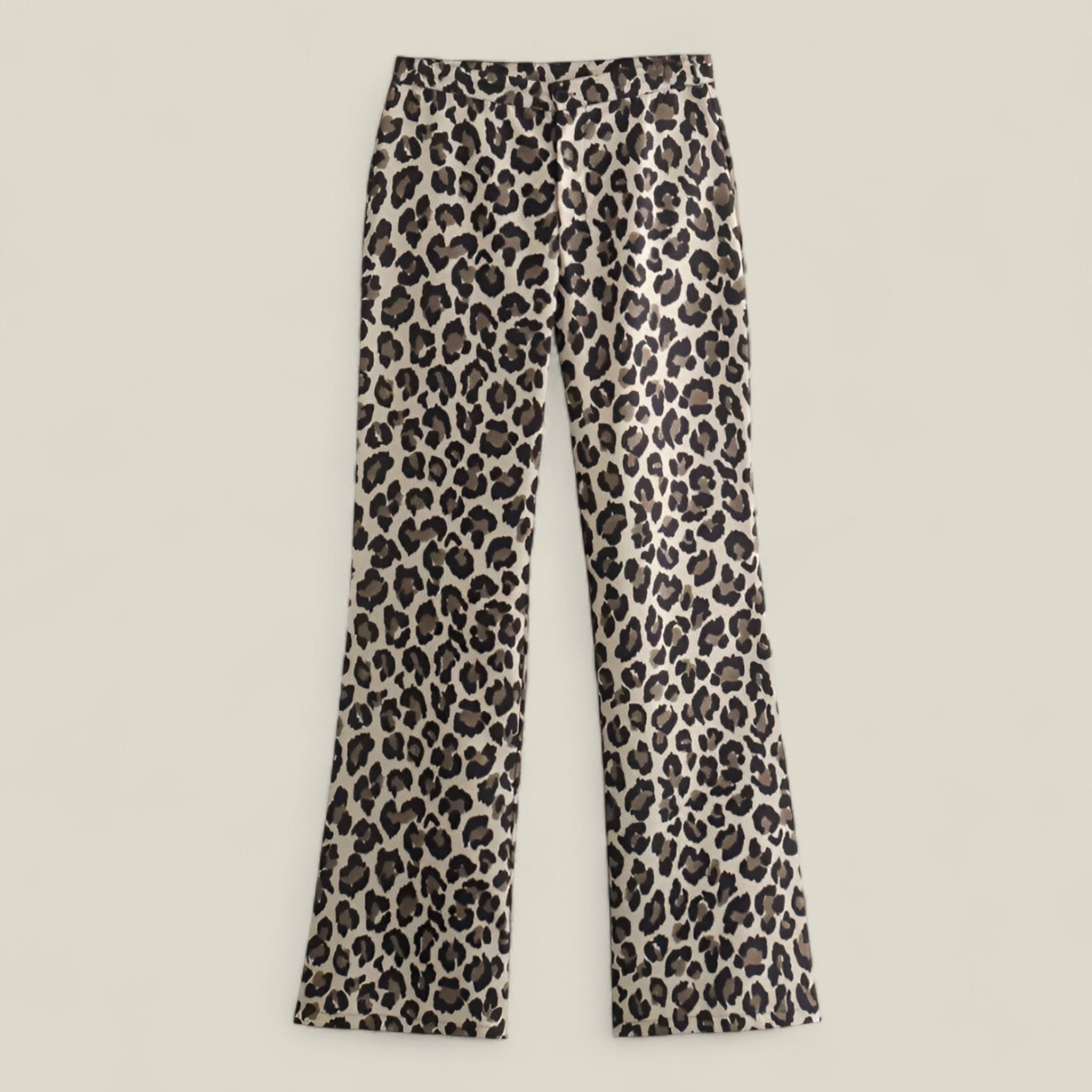 Elva | Pantalon léopard – Vintage et tendance - Léopard