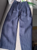 Timeless Effortless Relaxed Fit Wide-Leg Trousers