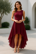 Alexis Women's High-Low Dress for Wedding Guests - Elegant and