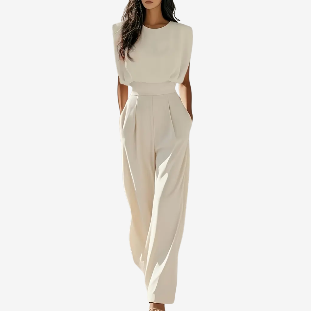 Laura - Belted Jumpsuit