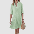 Women's Breezy Stripe Dress - Effortless Summer Style
