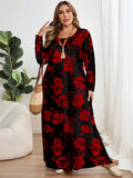 Women's Grace Floral Maxi Dress – Effortless Elegance for Any Occasion