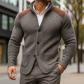 Men's Oliver Buttoned Knit Jacket - Cozy, Stylish Layering Essential