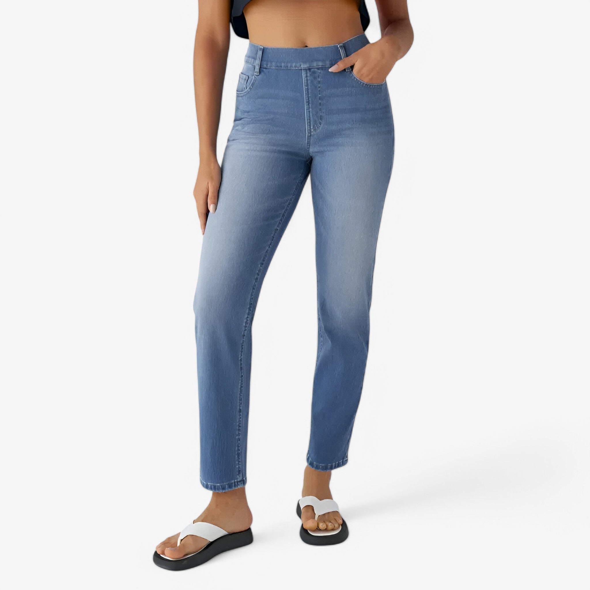 Ultra-Comfort High-Waisted Stretch Pants