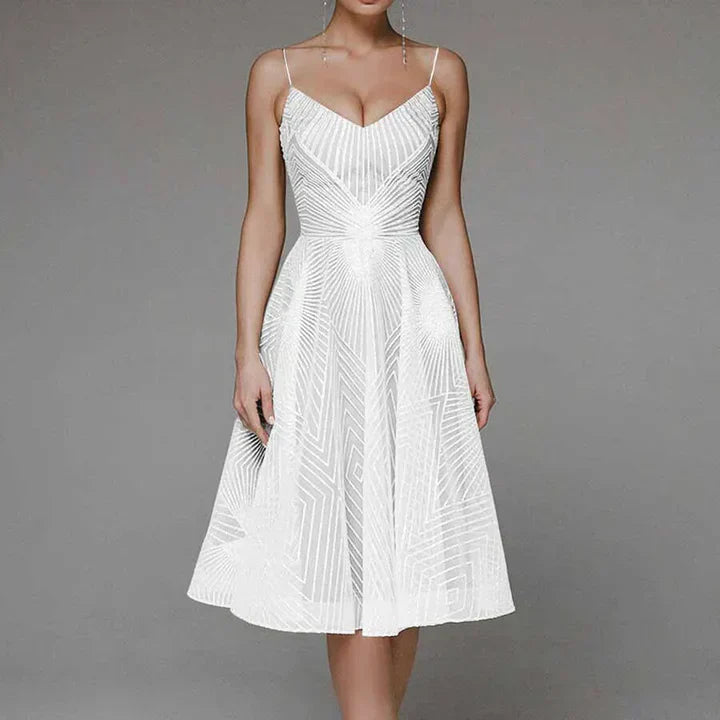 Women's Sophisticated Cocktail Dress with Timeless Elegance
