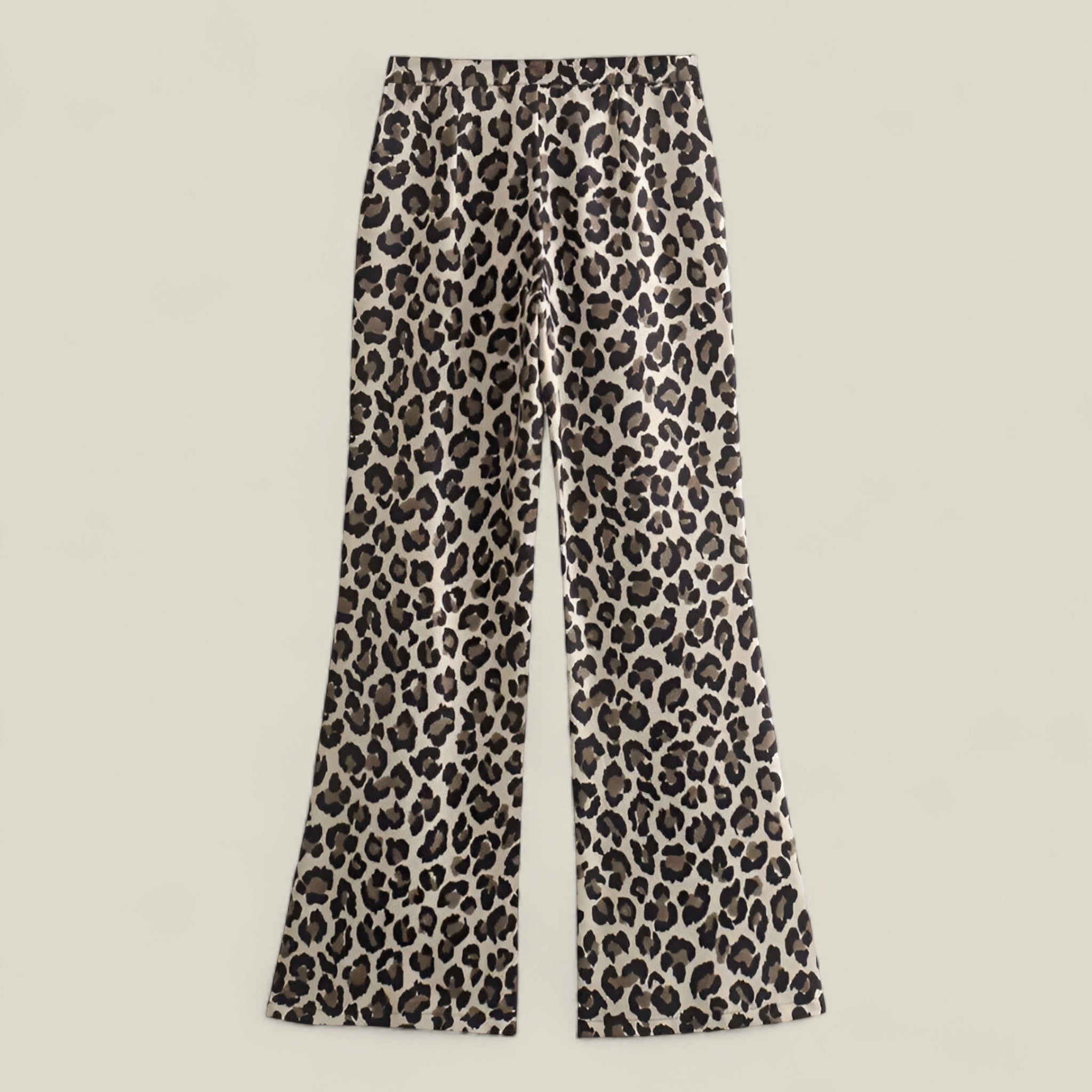 Elva | Pantalon léopard – Vintage et tendance - Léopard