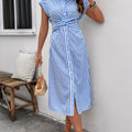 Women's Effortless Casual Striped Dress