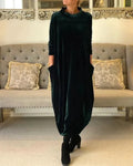 Women's Aurelix Winter Dress - Chic and Cozy for Cold Days
