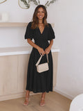 Women's Elegant Feminine Flair Dress