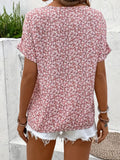 Stylish Floral Print Blouse